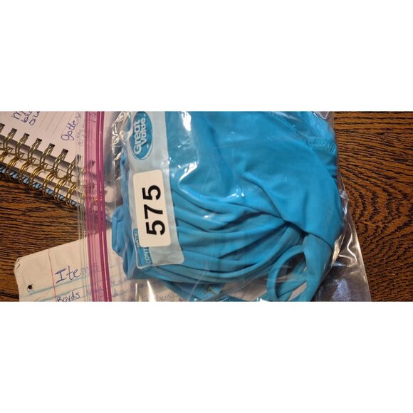 ABS By Allen Schwartz Slimming Skirted One-piece Swimsuit Women's Size 8 - Picture 6 of 6